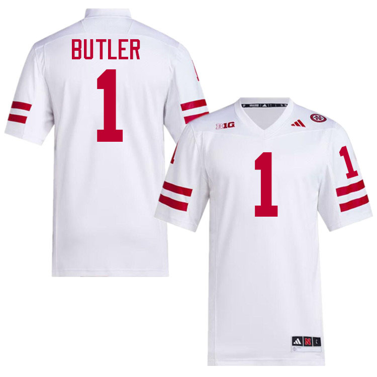 Jimari Butler Nebraska Jersey,Nebraska Cornhuskers Football Uniforms,Jersey-White